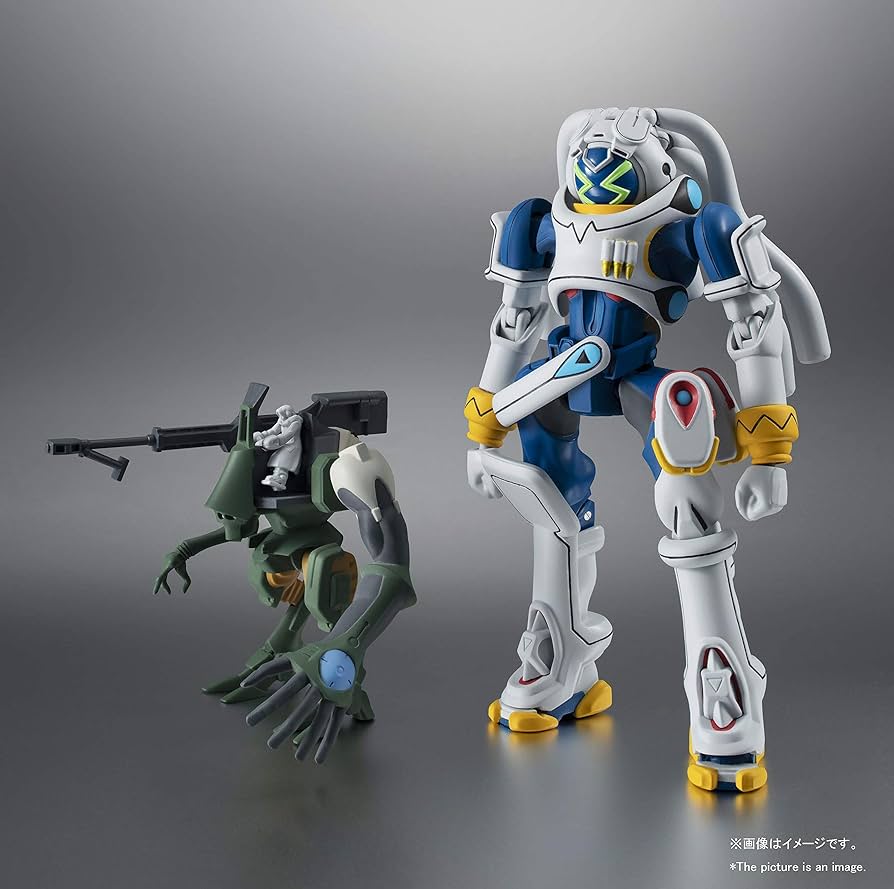 ROBOT魂 OVERMAN キングゲイナー キングゲイナー&ガチコ 約130mm